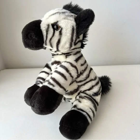 Wild Life Tree Zebra Plush - Picture 2 of 4